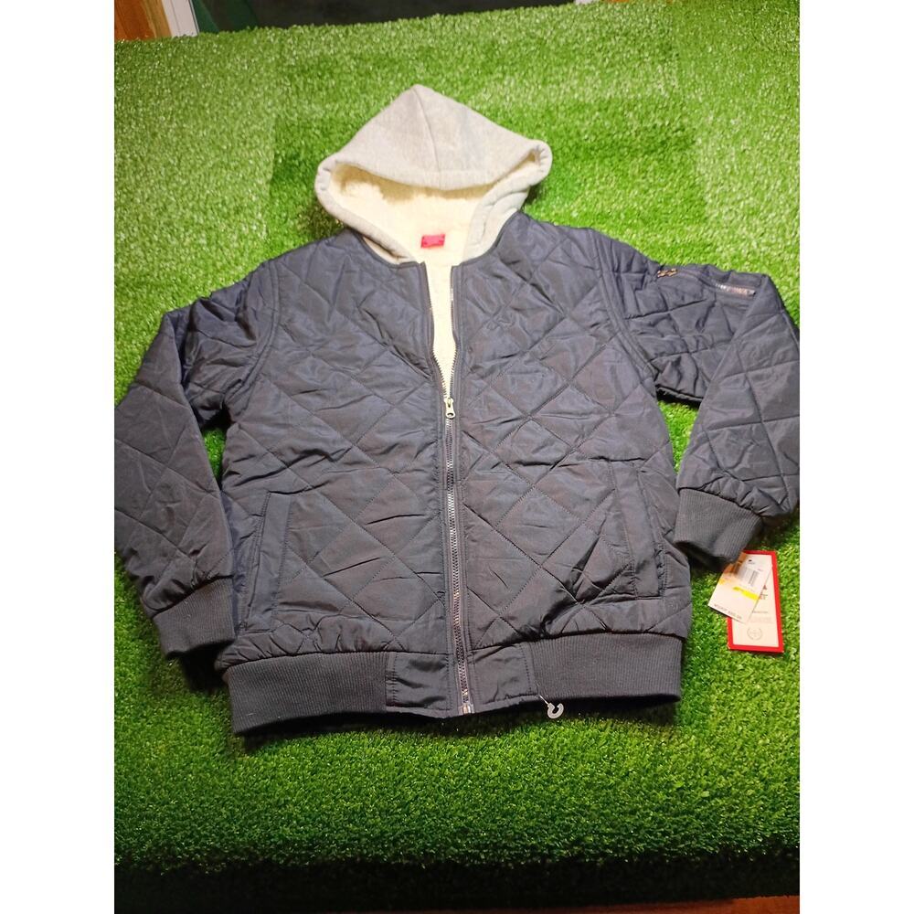 Stylish Ring of Fire Men's Rufus Quilted Bomber Jacket - NWT